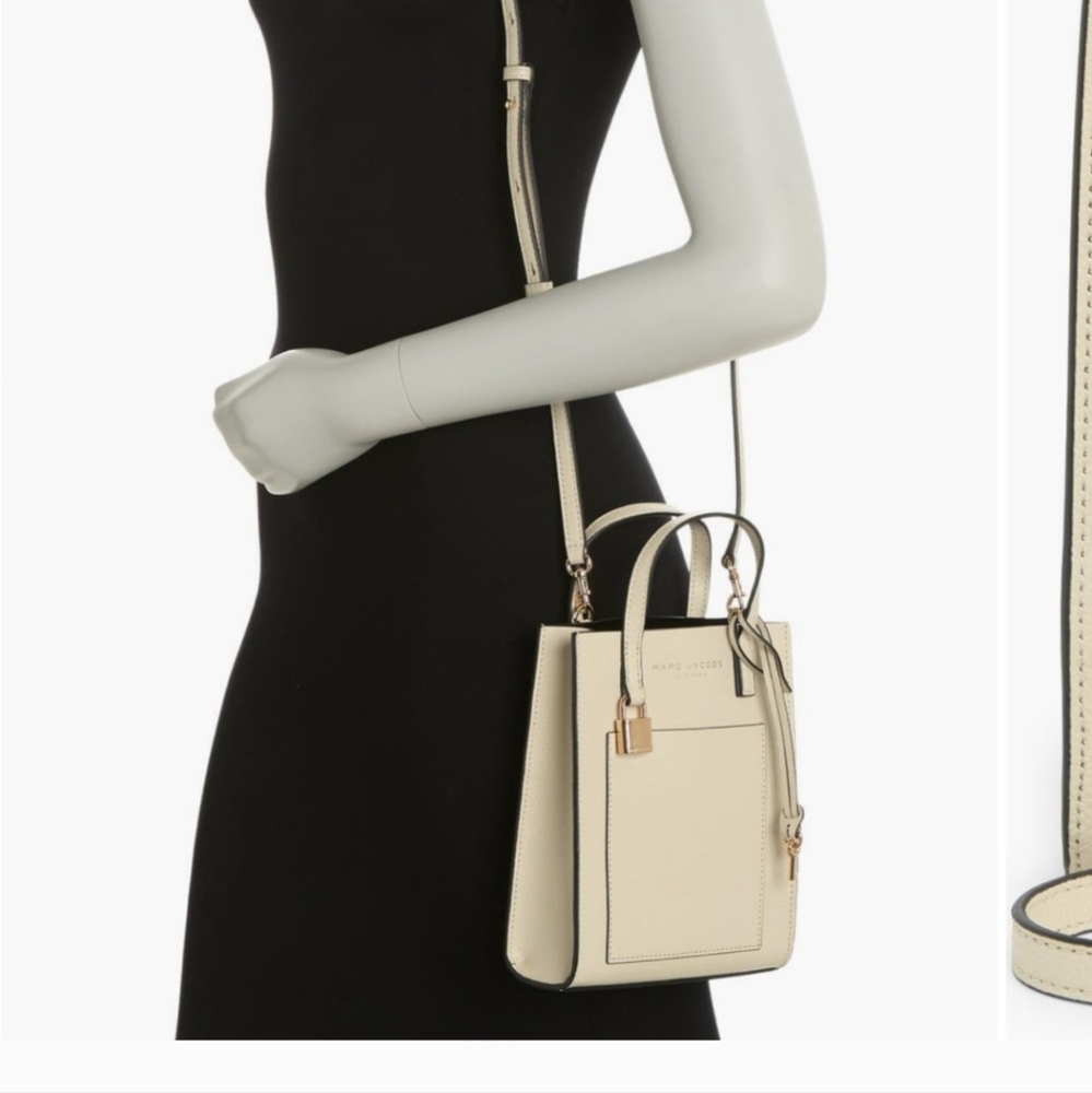 Marc Jacobs Micro Grind Tote/Crossbody NWOT And NWT Marc Jacobs Card Holder - Picture 7 of 13